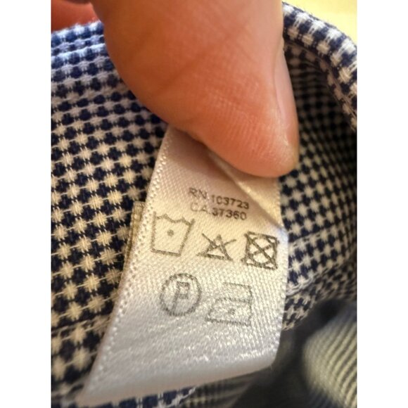 Armani Collezione Mens Dress Shirt 42/16.5 (Large) Blue Business - Picture 7 of 11